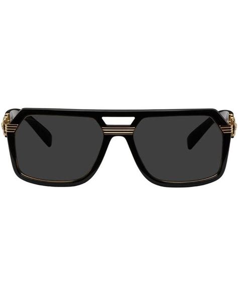 versace vintage icon navigator sunglasses|Versace Vintage Icon Pilot Sunglasses for Men .